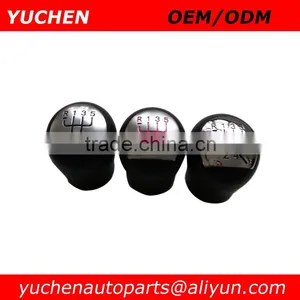YUCHEN Car Shift Knob With Red Black Chrome Color Gear Knob Car Spare Parts For RENAULT CLIO II KANGOO II TWINGO thumbnail-1