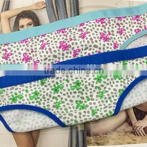 Factory Manufacture Beautiful Flower Soft Lady Panty thumbnail-3