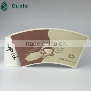 Printed Paper Coffee Disposable Latte Cups thumbnail-1
