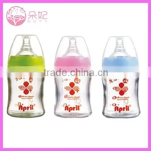Wear-resisting Borosilicate Glass Unique Baby Bottle thumbnail-1