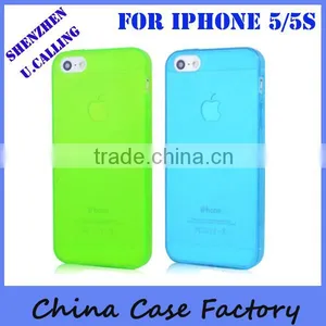 Colorful Clear TPU Case for IPhone 4/4s/5/5s &Samsung S3 S4 S5 thumbnail-1