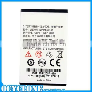 Li3707T42P3h553447 Genuine Battery For ZTE S300 S580 N600 N606 G79 N600 R516 thumbnail-1