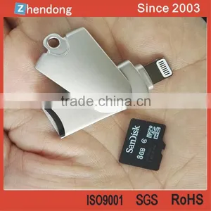 High Quality Otg Smart Card Reader, Sd Tf Otg Connection Kit thumbnail-1