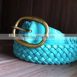 Woven pu Belt thumbnail-1