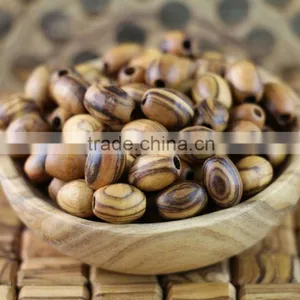 Olive Wood Oval Beads for Rosaries & Jewelry thumbnail-6
