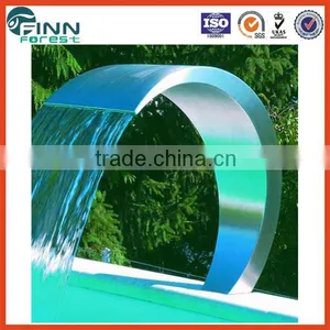 Outdoor Stainless Steel Waterfall Garden Pond Water Feature Quality Choice thumbnail-2
