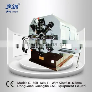 GJ-60R 2.5-6.5mm Cnc Camless Wire Rotation Spring Machine thumbnail-1