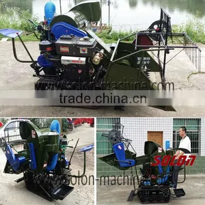 2014 Hot Selling Wheat and Rice Mini Combine Harvester With New Designed Appearance thumbnail-1