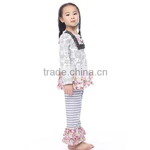 Bulk Wholesale Kids Clothing Ruffle Kids Clothes Cotton Kids Clothing Suppliers China thumbnail-2