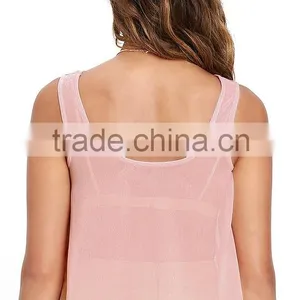 Latest Arrival Fashion Top Designs Sleeveless Embroidered Top for Women Quality Choice thumbnail-5
