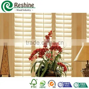 Plastic Window Blind PVC Plantation Shutter Louvers thumbnail-4