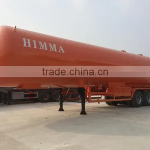 Quality 100% Guaranteed Customized for Export 58.5m3 Tri-axle Lpg Bulk Tank Trailer thumbnail-2