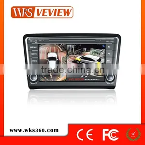 Car DVR HD 720P 360 Degree Car Security Camera VKS-V10 3D AVM thumbnail-1