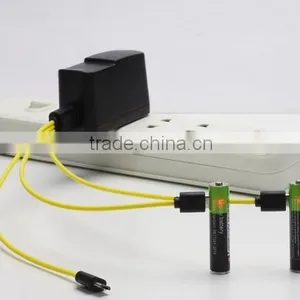 Ni-MH 1.2v 800mAh AA USB Environmental Dwd Rechargeable Battery Pack thumbnail-3