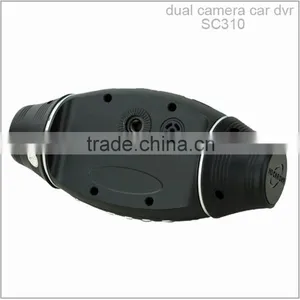 Wide Angle 2.7 Inch TFT LCD Panel Dual Lens Car Camera With Gps thumbnail-3