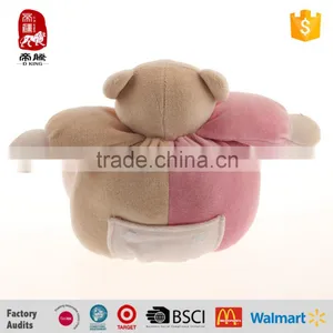 Top Quality Plush Baby Fat Bear for Sale/EN71 Animal Sound Plush Bear thumbnail-6