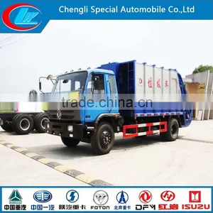 16T DONGFENG Garbage Truck for Sale 2014 thumbnail-4