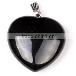 All Kinds Wholesale Heart Shape Crystal Gemstone Pendant Gemstone Jewelry thumbnail-3