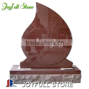 Red Granite Tombstones thumbnail-2