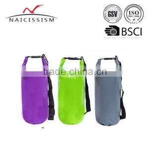 Tarpaulin Waterproof Floatable Dry Bag With Shoulder Straps for Outdoor Camping thumbnail-1