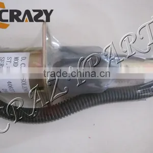 4061372 Flameout Solenoid, Excavator Spare Parts thumbnail-1