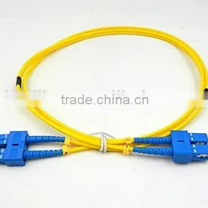 SC SM Duplex 9/125 FTTH Optical Fiber Indoor Patch Cord With LSZH Jacket,sc Singlemode Duplex Fiber Optic Patch Cord thumbnail-4