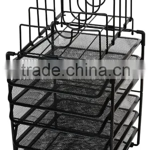 Mesh Desk Convertable Assembled Organizer thumbnail-1
