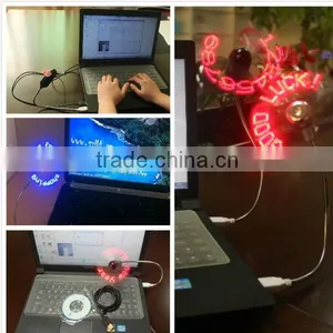 USB LED Programmable Fan thumbnail-1