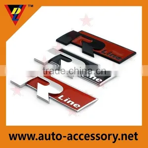 Custom Car Exterior Decorative Accessories Plastic Rline Car Emblem thumbnail-1