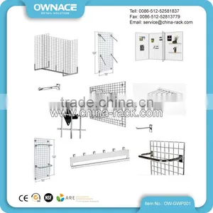 USA Metal Wire Slatwall Panel Gridwall for Your Retail Display Store Fixtures thumbnail-1