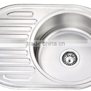 Yacht,Boat,Train and Public Mobile Toilet Used Stainless Steel 304 Rectangular Hand Wash Basin Kitchen Sink GR-Y539C thumbnail-6