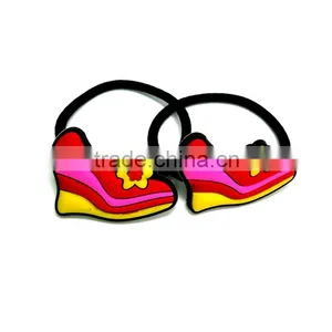 Cartoon Shoes for Kids Lovely Braided Elastic Hair Band thumbnail-1