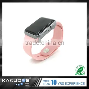2016 Customized Rubber Sport Colorful New Silicone Watch Band for Apple thumbnail-2