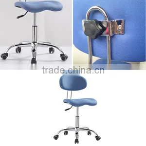 High Quality Adjustable Saddle Salon Pedicure Stool With Wholesale Factory Price thumbnail-4