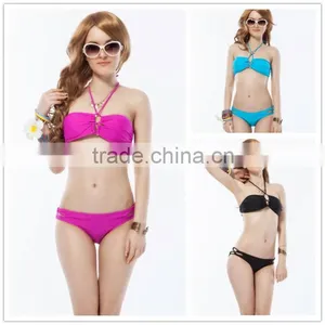 Popular Design Vintage Bikini Hot Mature Women Hot Sexy Swimwear Bikini Stock Lot thumbnail-1