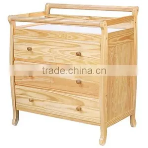 Baby Time Solid Wooden 3 Tier Change Table thumbnail-1