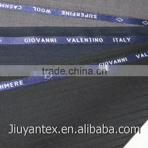 Beautiful Wool Blend Trw Stripe Weave Customized Selevdge Senior Quality Men Dress Uniform Suiting Textile Fabric Through SGS thumbnail-4