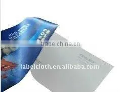 Self-adhesive Coated Cloth Polyetser Satin for Mattress Label Carpet Label thumbnail-1