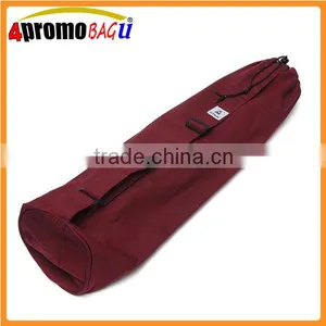 2016 Canvas Gym Yoga Mat Bag & Yoga Bag Drawstring Gym Bag thumbnail-2