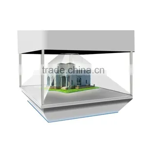 19 - 84 Inch Display Acrylic Pyramid thumbnail-1
