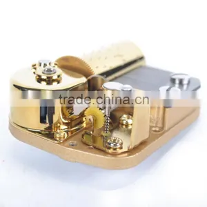 The Gold-plated 30 Note Musical Box Movement(Luxury Musical Movement) thumbnail-2