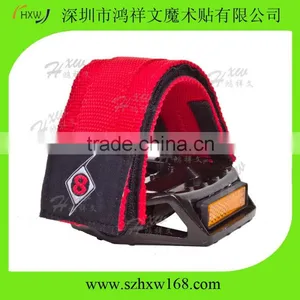 New Cycling Bike Anti-slip Hook Loop Fixed Bicycle Pedals Toe Clips Straps thumbnail-1