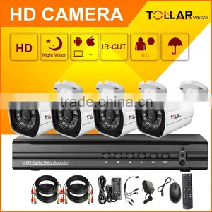 Cheap 4CH AHD 960P 130 Mega Pixel AVR AHD H.264 Cctv Camera System Kits thumbnail-1