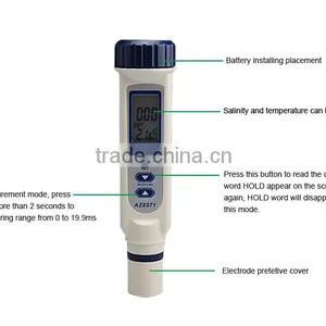 AZ8371 Portable Pen Style Water Quality Analisis Instrument Salinity Meter thumbnail-5