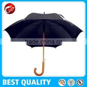 Bamboo Cane Umbrella,straight Wooden Umbrella,wood Handle Umbrella thumbnail-2