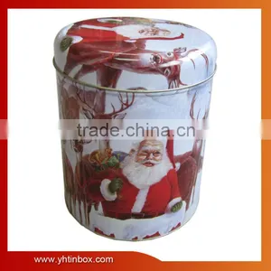 Large Cookie Tin Container thumbnail-1
