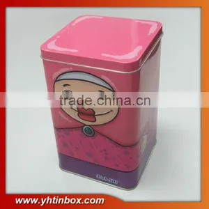 Metal Cookie Tin Can thumbnail-1