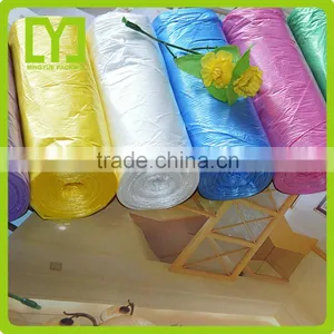 Yiwu Wholesale Garbage Bag Make in China Good Quality Draw Tape Garbage Bags thumbnail-1