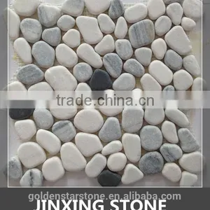 Factory Nature Stone Pebble Stone Mosaic Tile thumbnail-1