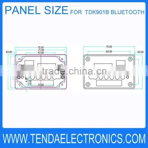 Digital MP3 Module , MP3 Decoder Board, MP3 PCBA, MP3 Decoder , MP3 WMA Player thumbnail-6